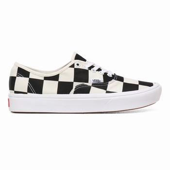 Vans Half Big Checker ComfyCush Authentic - Naisten Tennarit - Mustat/Punainen